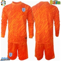 England Keeper Hjemmedraktsett Barn EM 2024 Langermet (+ Korte bukser)